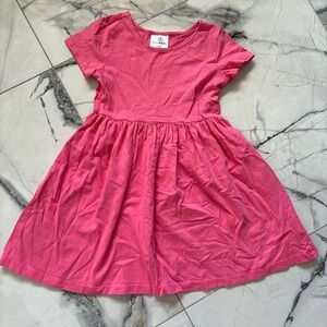 Hanna Andersson Vibrant Pink Casual Dress